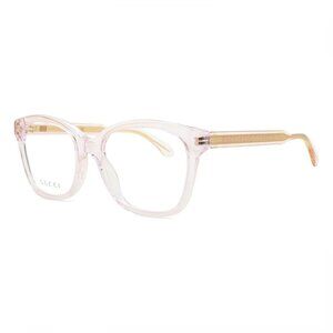 NEW GUCCI EYEGLASSES GG0566ON 004 PINK WOMEN EYEWEAR GUCCI